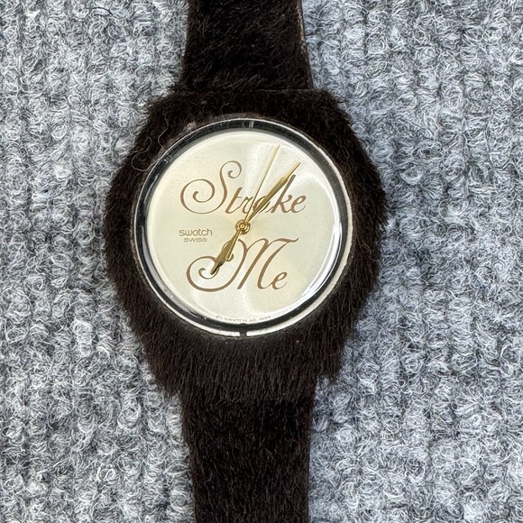 Swatch Accessories - Swatch Standards 2000 Watch- Hairy Harry Stroke Me Face - GX129 - Untested‎